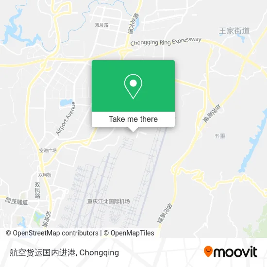 航空货运国内进港 map
