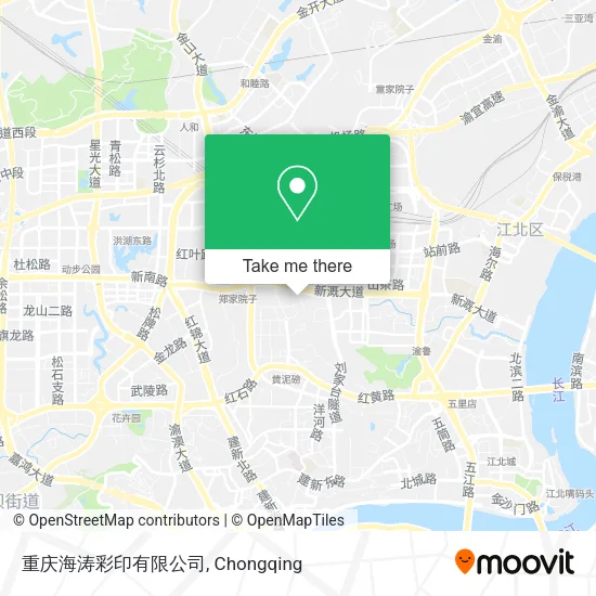 重庆海涛彩印有限公司 map