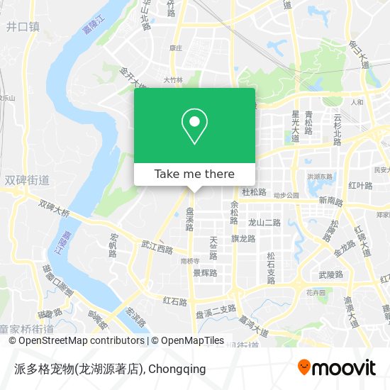 派多格宠物(龙湖源著店) map