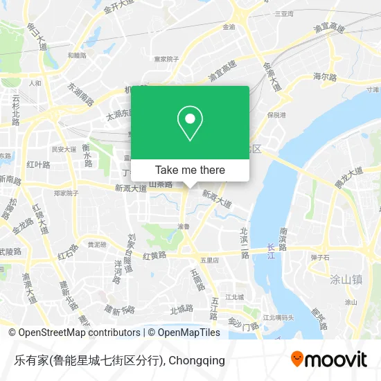 乐有家(鲁能星城七街区分行) map