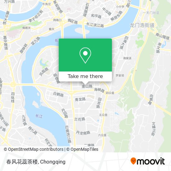 春风花蕊茶楼 map