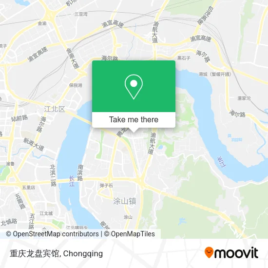 重庆龙盘宾馆 map