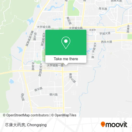 尽康大药房 map