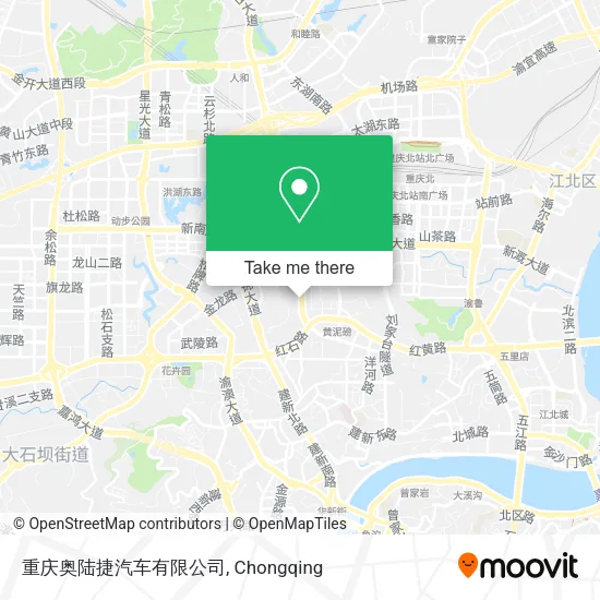 重庆奥陆捷汽车有限公司 map