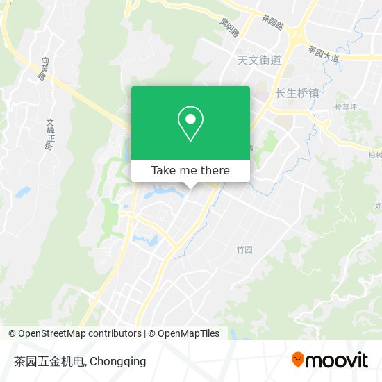茶园五金机电 map