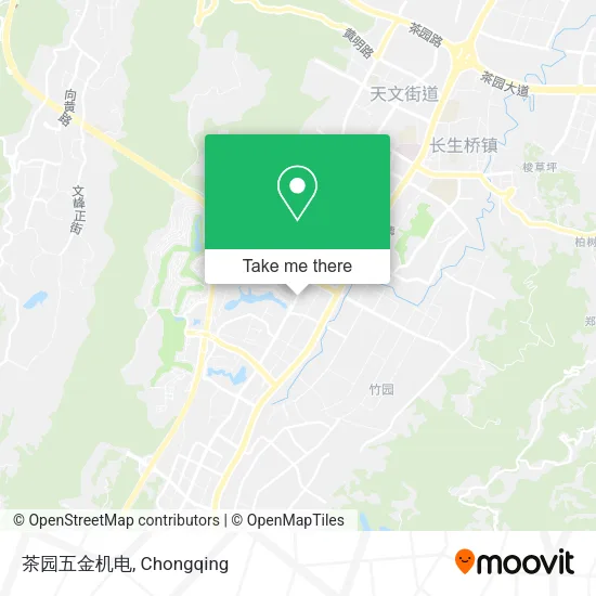 茶园五金机电 map