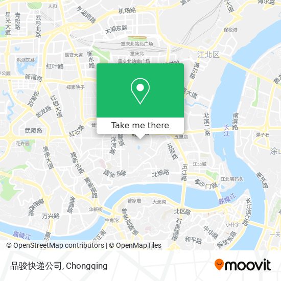 品骏快递公司 map