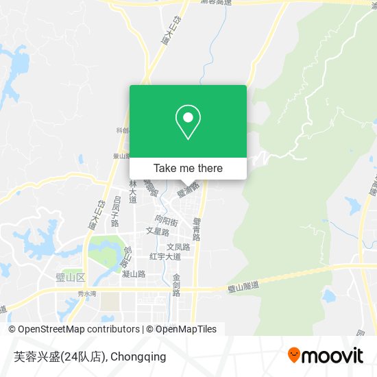 芙蓉兴盛(24队店) map