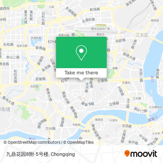 九鼎花园8附-5号楼 map