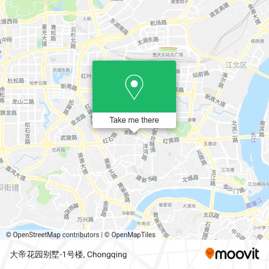 大帝花园别墅-1号楼 map