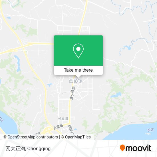 瓦大正沟 map