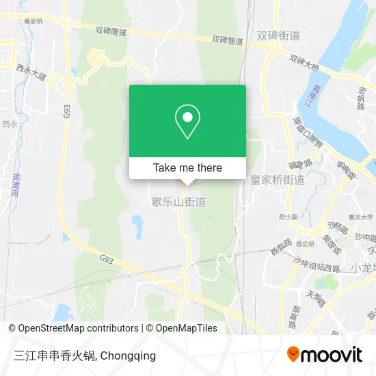 三江串串香火锅 map