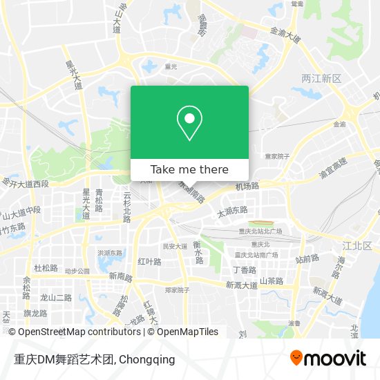 重庆DM舞蹈艺术团 map