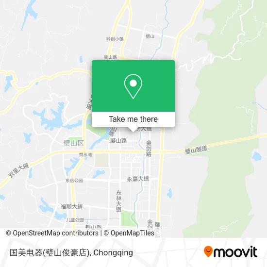 国美电器(璧山俊豪店) map