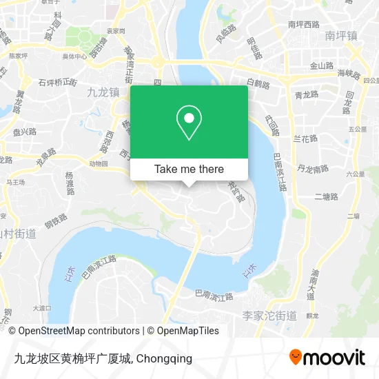 九龙坡区黄桷坪广厦城 map