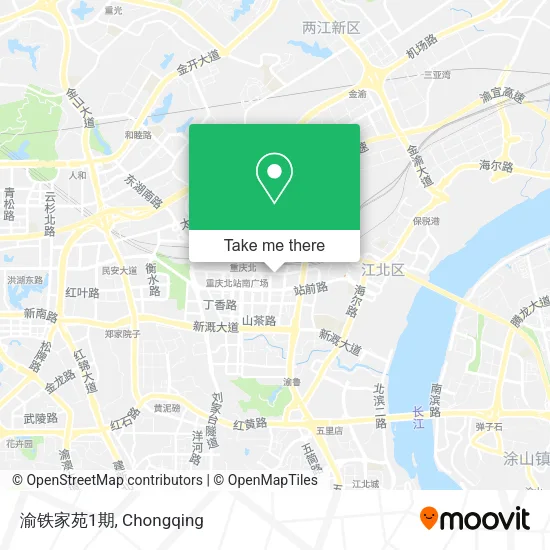 渝铁家苑1期 map