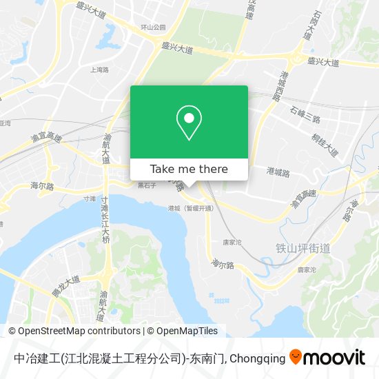 中冶建工(江北混凝土工程分公司)-东南门 map