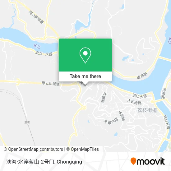 澳海·水岸蓝山-2号门 map