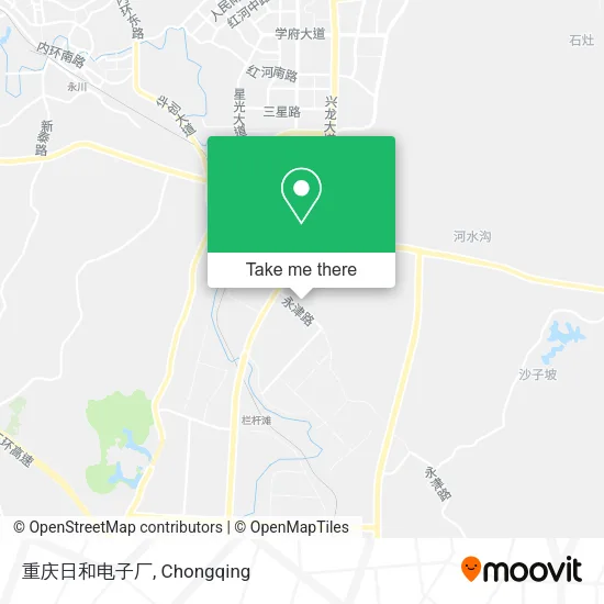 重庆日和电子厂 map