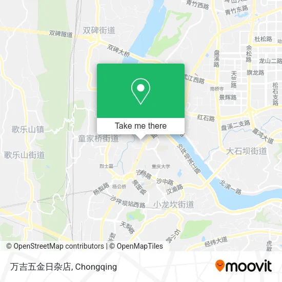 万吉五金日杂店 map