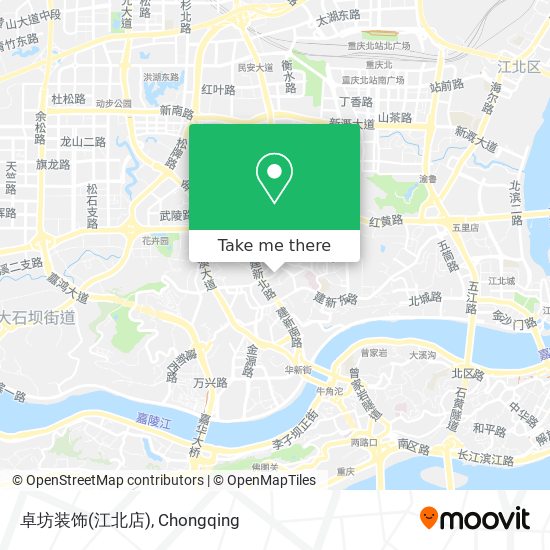 卓坊装饰(江北店) map
