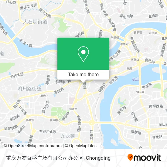 重庆万友百盛广场有限公司办公区 map