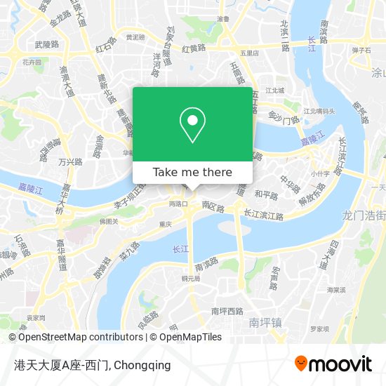港天大厦A座-西门 map