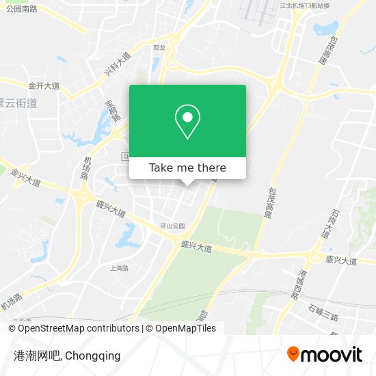 港潮网吧 map