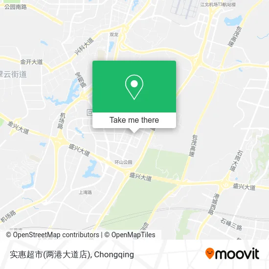 实惠超市(两港大道店) map