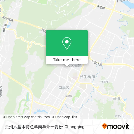 贵州六盘水特色羊肉羊杂开胃粉 map