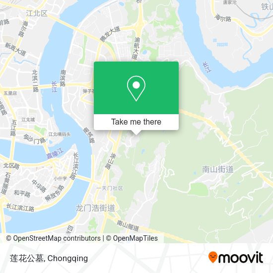 莲花公墓 map