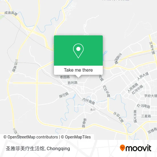 圣雅菲美疗生活馆 map