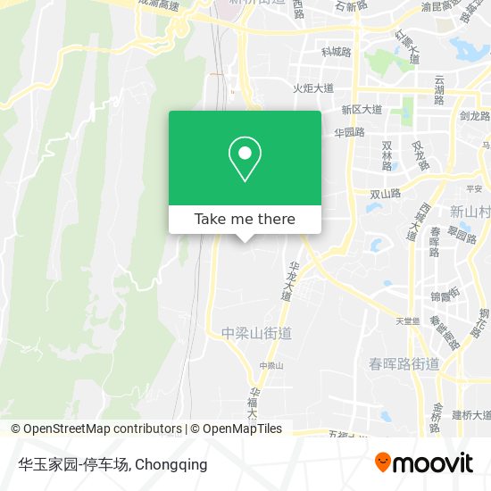 华玉家园-停车场 map