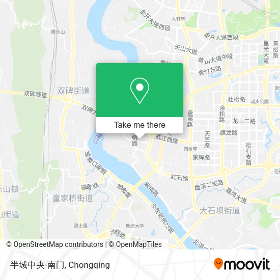 半城中央-南门 map