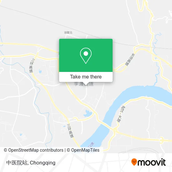 中医院站 map