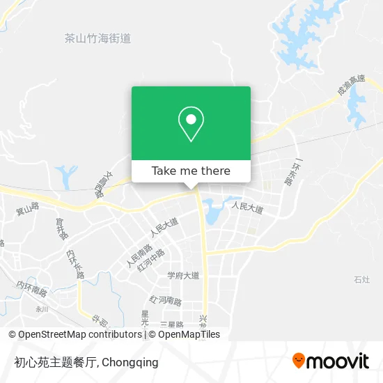 初心苑主题餐厅 map