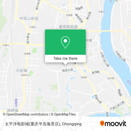 太平洋电影城(重庆半岛逸景店) map