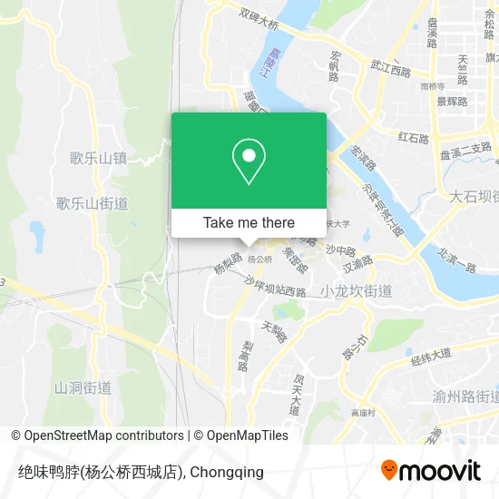 绝味鸭脖(杨公桥西城店) map