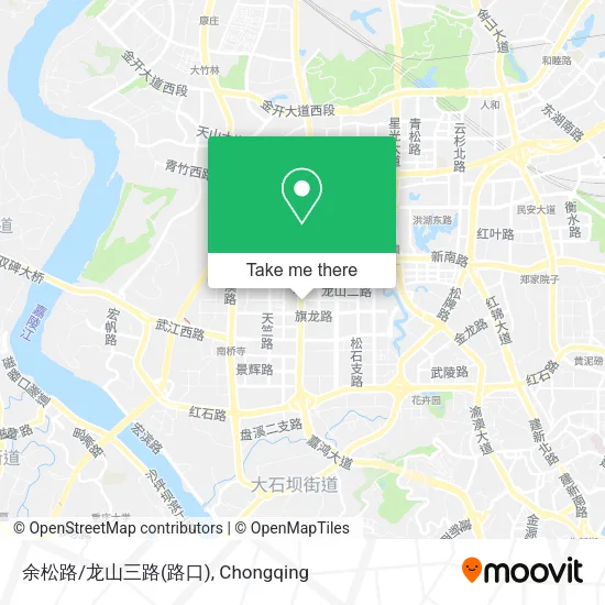 余松路/龙山三路(路口) map