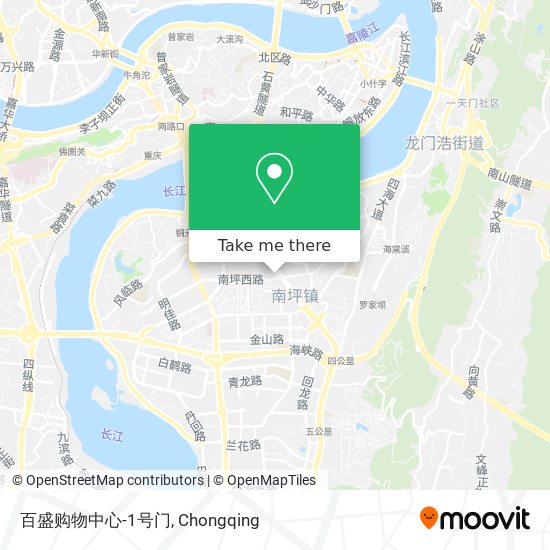 百盛购物中心-1号门 map
