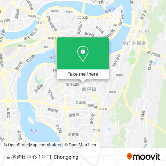 百盛购物中心-1号门 map