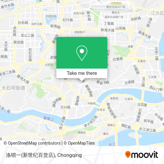 洛呗一(新世纪百货店) map