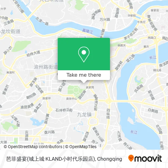 芭菲盛宴(城上城·KLAND小时代乐园店) map