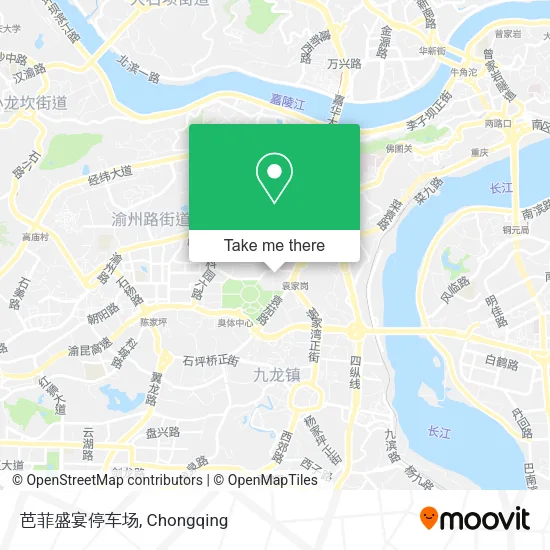 芭菲盛宴停车场 map