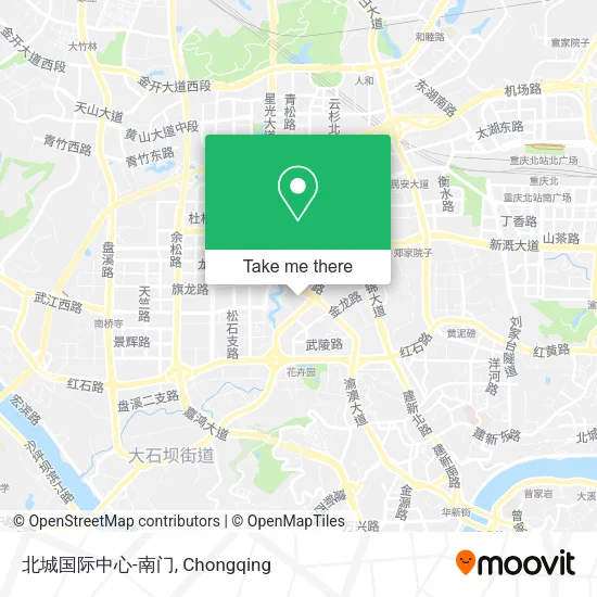 北城国际中心-南门 map