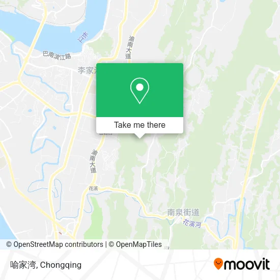 喻家湾 map