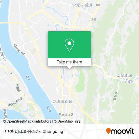 申烨太阳城-停车场 map