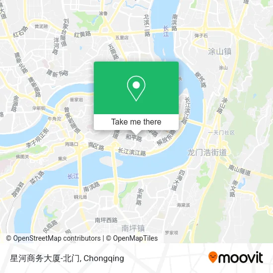 星河商务大厦-北门 map
