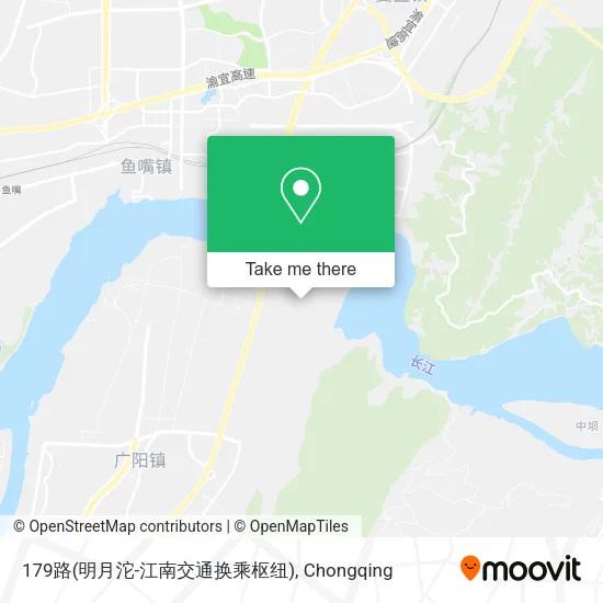 179路(明月沱-江南交通换乘枢纽) map