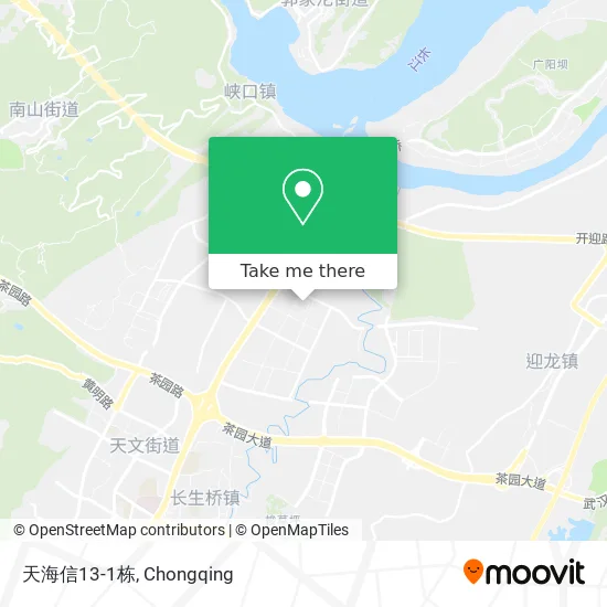 天海信13-1栋 map